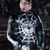 Chris Brown Spider-Web Jacket