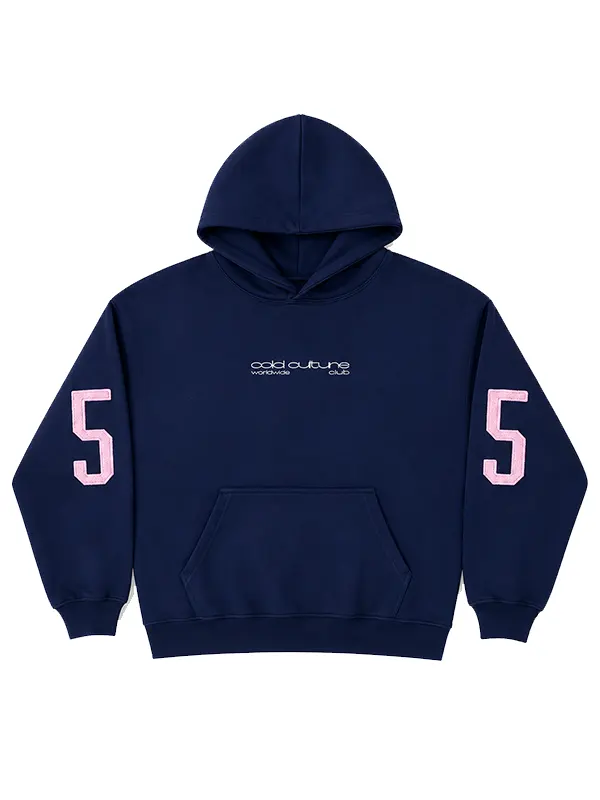 Cold Culture Overtake Hoodie Navy