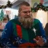 David Harbour Violent Night 2 Santa Claus Christmas sweater
