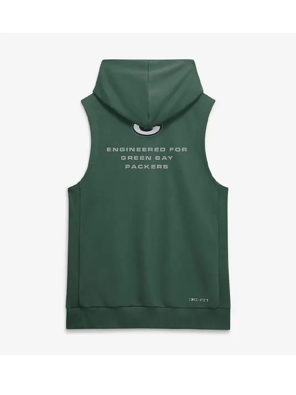 Green Bay Packers sleeveless hoodie 2026