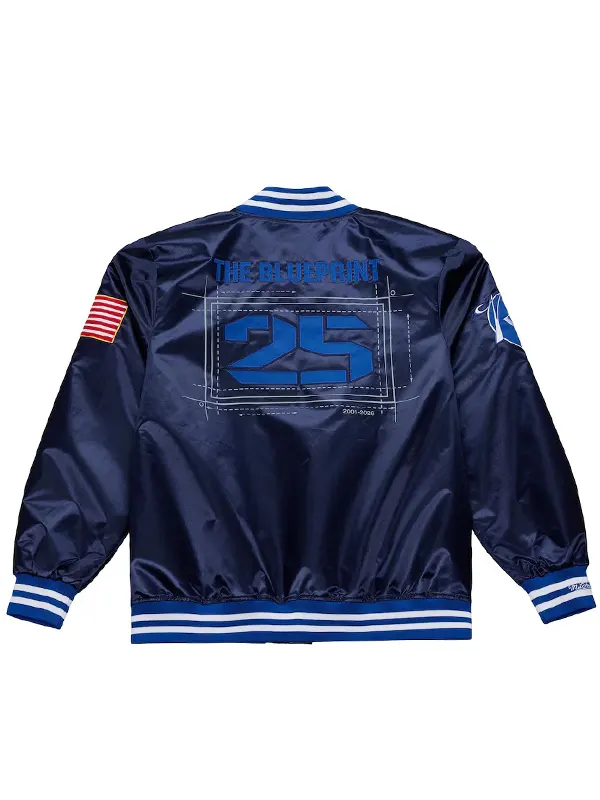 Jay-Z Blueprint Yankees satin jacket