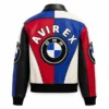 Kith x BMW Color-Blocked Leather Moto Jacket - Image 2