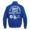 Los Angeles Dodgers MLB Royal Blue Area Code Full-Zip Jacket
