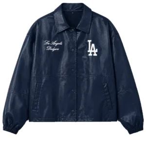 Los Angeles Dodgers True Navy Coaches Jacket