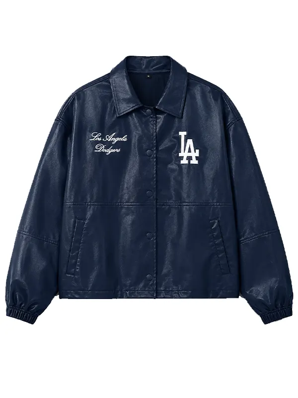 Los Angeles Dodgers True Navy Coaches Jacket