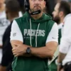 Matt LaFleur Green Bay Packers Sideline Sleeveless Hoodie 2026