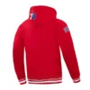 NBA Philadelphia 76ers Red Classic Rib Hoodie