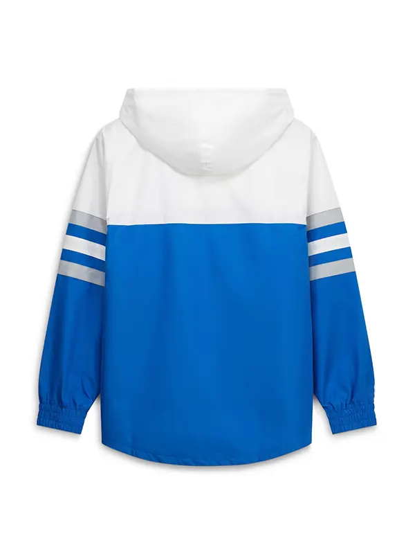 NFL Detroit Lions Head Coach Quarter-Zip Windbreaker Jacket