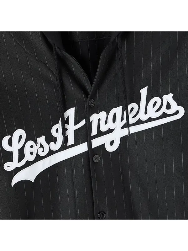 OVO x MLB Dodgers Jersey Hoodie - Image 4