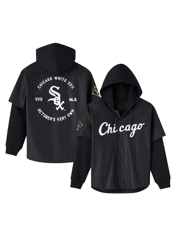 OVO x MLB Chicago White Sox Jersey Hoodie