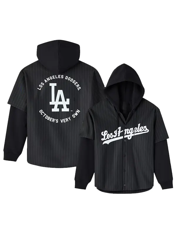 OVO x MLB Dodgers Jersey Hoodie