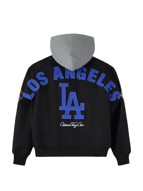 Los Angeles Dodgers Insulated Twill Bomber Jacket - Image 2