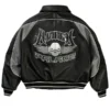 Palace x Avirex Black Leather Bomber Jacket 2026