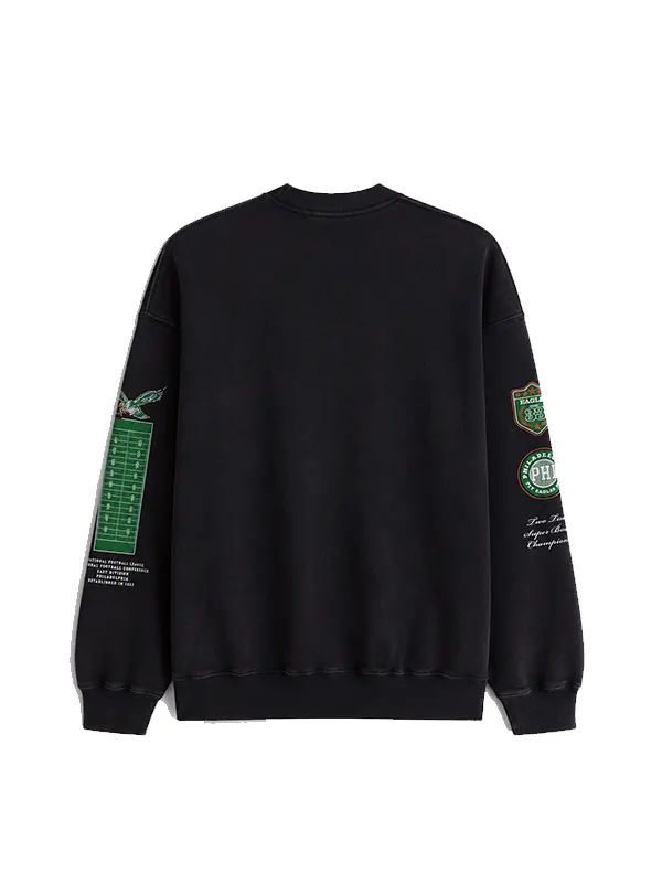 Philadelphia Eagles Crew Sweatshirt - Image 2