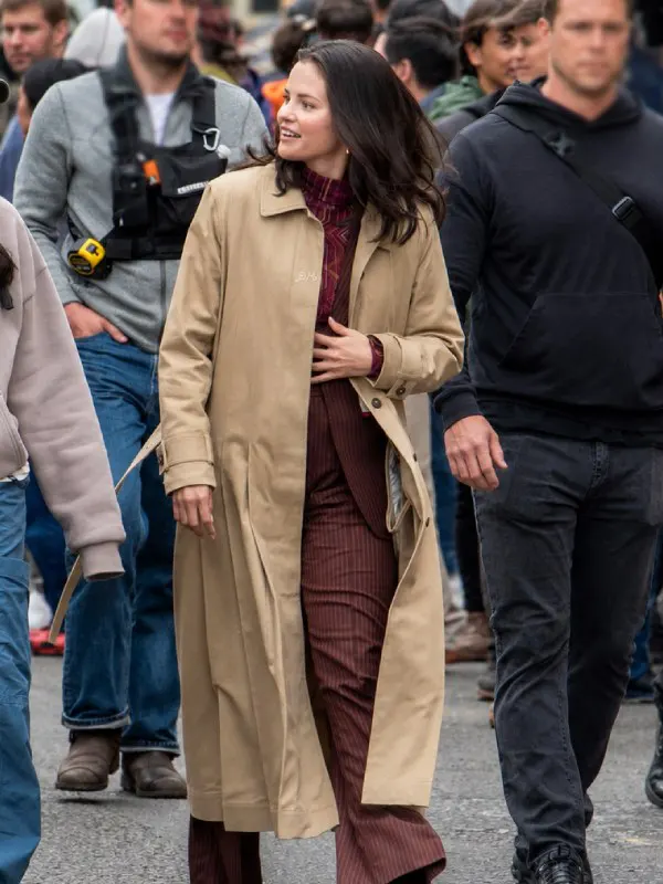 Selena Gomez Only Murders in The Building S06 Trench Coat - Image 2