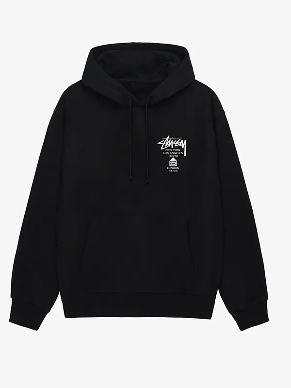 Stüssy World Tour Zip Hoodie