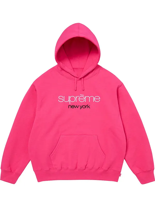 Supreme Classic Logo Hooded Sweatshirt