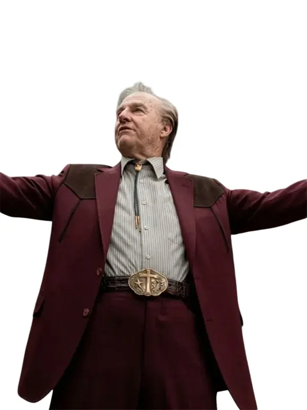 Digger 2026 Tom Cruise Maroon Suit - Image 3