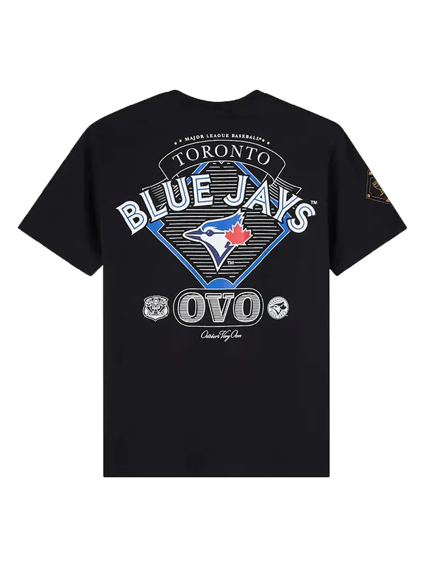 Toronto Blue Jays OVO Graphic T-Shirt - Image 3