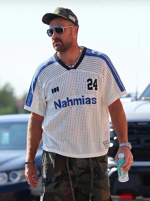 Travis Kelce Nahmias 24 Soccer Jersey