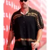 Travis Kelce Patch Tie Dye Knit Shirt