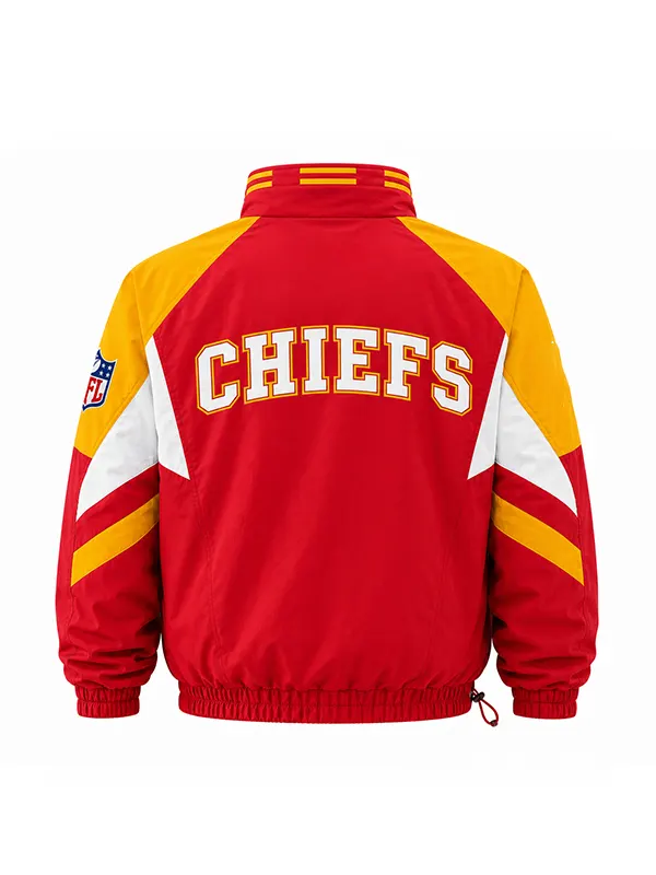 Trendy Kansas City Chiefs Starter Half-zip Red Pullover Jacket