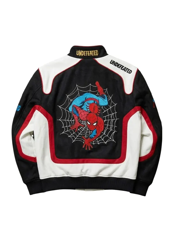 Undefeated x Spider-Man Varsity Jacket - Image 2