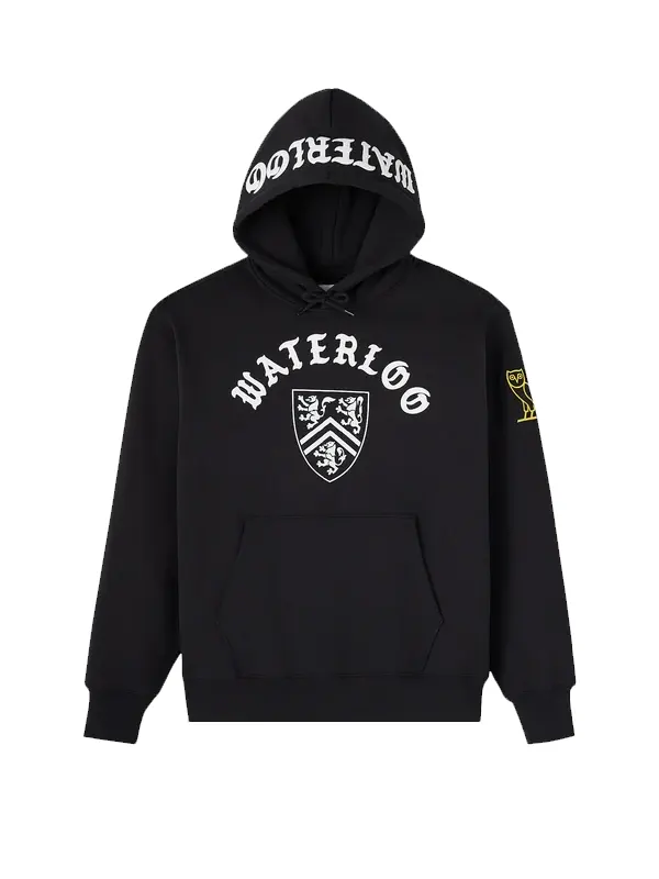 University of Waterloo Black Hoodie