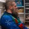 Violent Night 2 Santa David Harbour ugly sweater