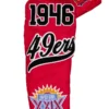 49ers New Era x Alpha Industries MA-1 Bomber Jacket - Image 4