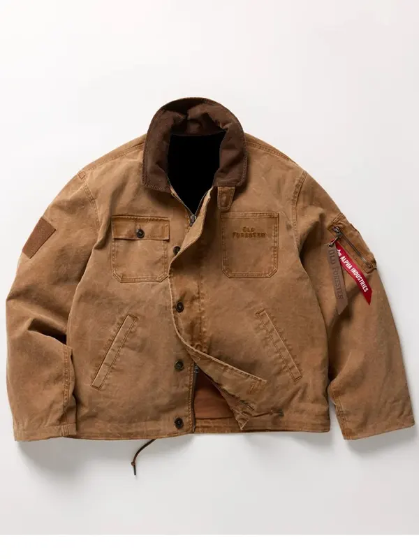 Alpha Industries Old Forester bourbon jacket