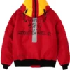 Avirex x Evangelion Bomber Jacket Red