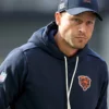 Ben Johnson Chicago Bears Sideline Hoodie - Image 2