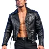 Steven Borden Dynamite Leather Jacket - Image 4
