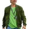 Brad Pitt NASCAR bomber jacket