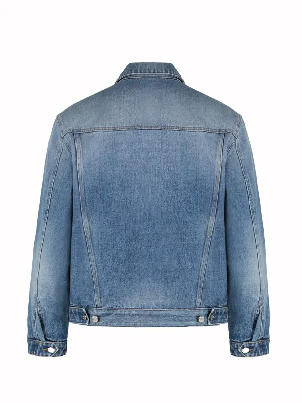 Brad Pitt San Sebastián Film Festival Denim Jacket - Image 5