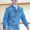 Brad Pitt San Sebastián Film Festival Denim Jacket - Image 2