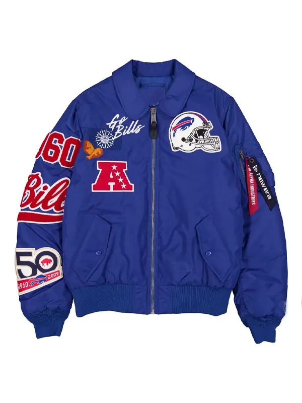 Buffalo Bills MA-1 bomber jacket