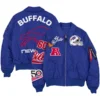 Buffalo Bills New Era x Alpha Industries Royal MA-1 Bomber Jacket