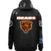 Chicago Bears Vegan Zip Up Jacket - Image 2