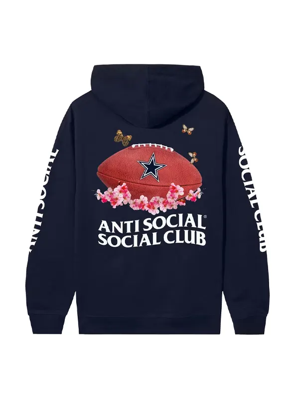 Dallas Cowboys AntiSocialSocialClub Hoodie 2026 - Image 3