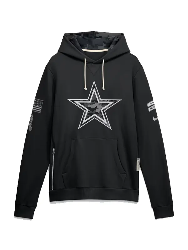 Dallas Cowboys 2026 Salute to Service Sideline Hoodie