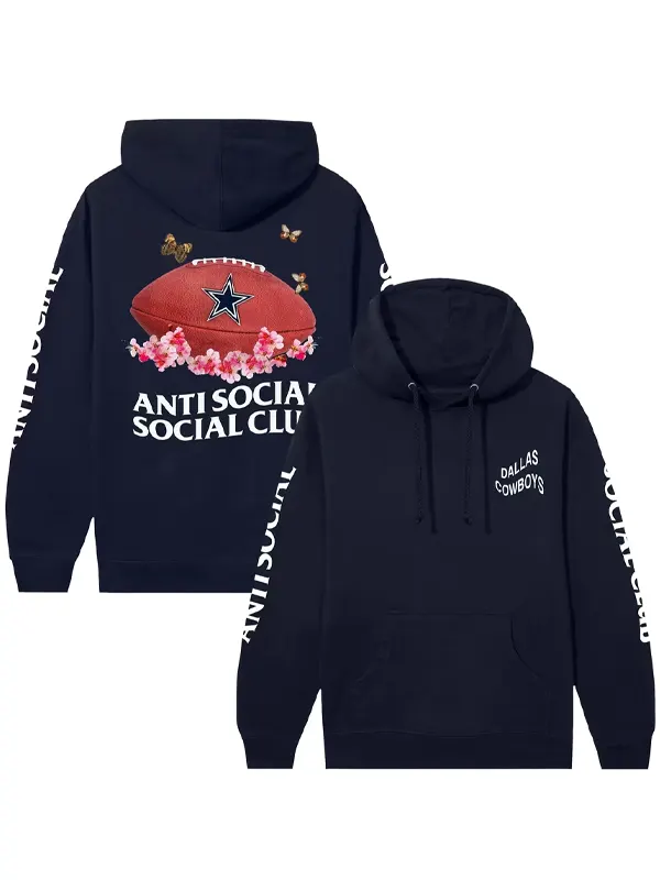 Dallas Cowboys AntiSocialSocialClub Hoodie 2026