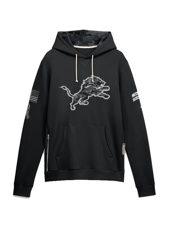Detroit Lions 2026 Salute to Service Hoodie