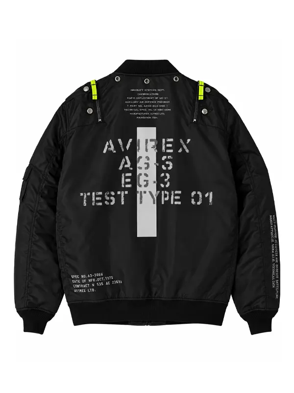 RADIO X EVA AVIREX MA-1 Red Bomber Jacket | Shop Now