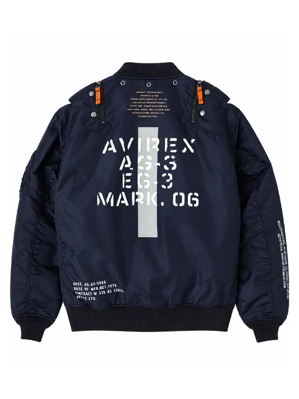 RADIO EVA X AVIREX MA-1 Flight Bomber Jacket - Image 4
