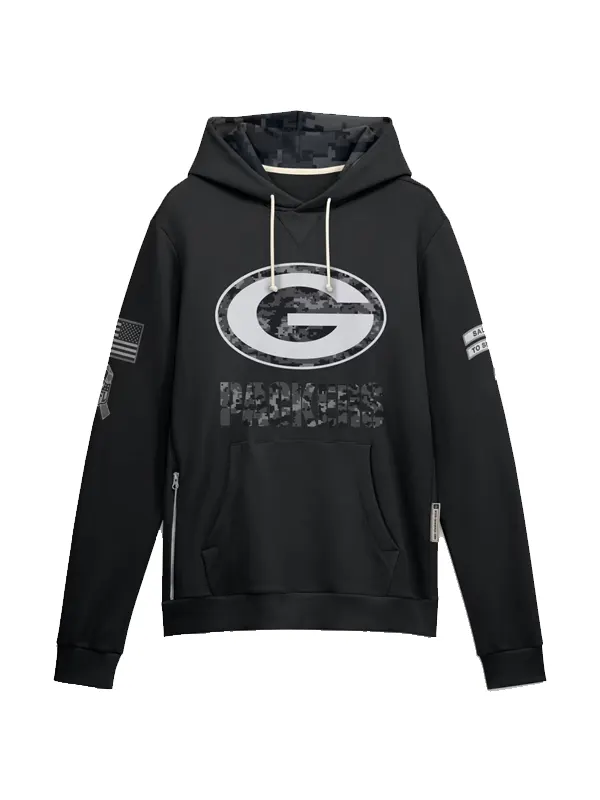 Green Bay Packers 2026 Salute to Service Hoodie