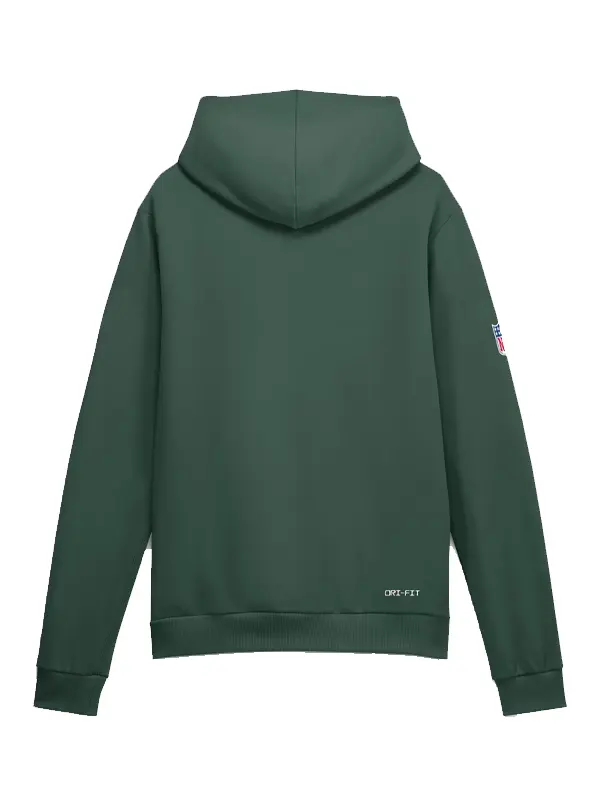 Green Bay Packers Green Sideline Standard Issue Top Prospect Dri-FIT Hoodie