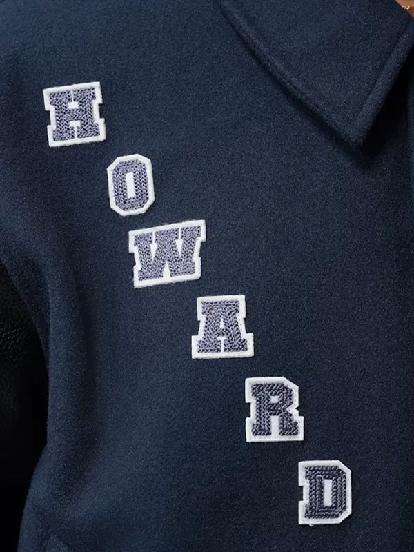 Jordan Flight x Howard University Varsity Jacket - Image 4
