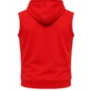 James Cook Bills Sideline Sleeveless Hoodie - Image 3